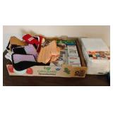 Crocheted Hot Pads, Plastic Ware and More