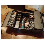 Craftsman Metal Tool Box w Contents
