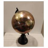 Metallic Map World Globe