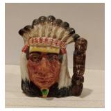 Vintage Royal Doulton Native American Creamer