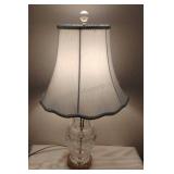 Crystal Desk Lamp 24"