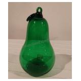 Blown Glass Pear