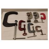 Assorted C Clamps