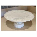 Westmoreland Milk Glass Cake Pedestal