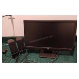 HP Computer 20" Monitor and Speakers