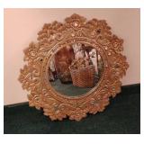 Indian Mosiac Wall Mirror 32x32