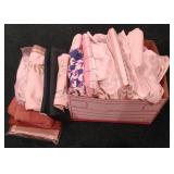 Box of Assorted Linens