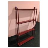 The Bombay Company Wood Display Shelf