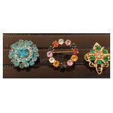 Assorted Brooches