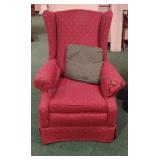 Marlow Furniture Co Upholstered Wing Back Chair