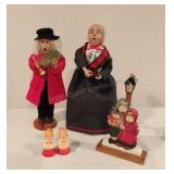 Assorted Christmas Carolers-Vintage Candles