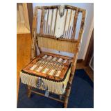 Folding Bamboo Chair