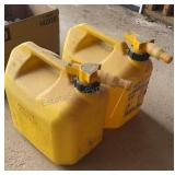 5 Gallon Diesel Cans 1 Full