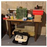 Work Bench & Contents In Basement