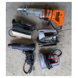 Group of Corded Power Tools