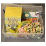Tote of Easter Decor