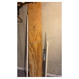 3/4 Plywood 1 1/2 inch PVC & Closet Rod