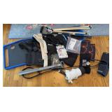 Back braces, Knee Braces, Cane & more