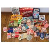 Group of Games & playing cards