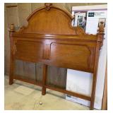 Oak Head Board 79 inches wide 73.5 inches tall