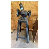 Bench Grinder on Stand