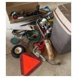 Yard Tools, Trash Can, Cord & More