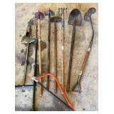 Group Of Garden Tools