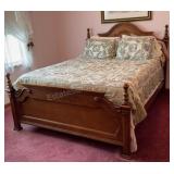 Full size Bed, Frame & Comfort set 60 inches wide