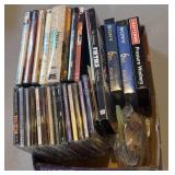 DVDs, Blank VHS & CDs