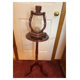 Accent Table With Lamp 28 inches Tall