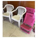 Group of lawn chairs