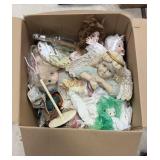 Box lot of Angel Decor & More