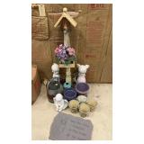 Garden Statues & Cement Memorial Stone