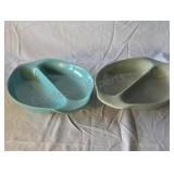 Russel Wright melamine serving dishes. Boston and