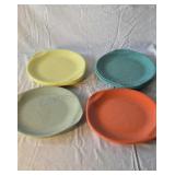 Russel Wright melamine dinner plates. Ten plates.