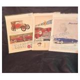 Vintage automotive advertisement from Saturday