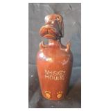 Whiskey Hound decanter. 8ins
