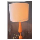 Mid-century table lamp. 24ins. 2-way switch.