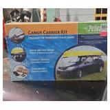 Canoe carrier kit. New.