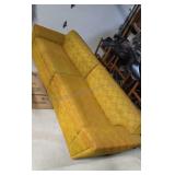 Mid-century two piece sofa. 106ins.