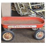 Vintage Commander red wagan.