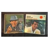 LPs.  Frank Sinatra "Come Dance With Me" and Dean