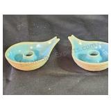 Pigeon Forge pottery tapered  candlestick