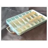 Rare vintage Frigidaire double aluminum ice tray.