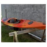 Pungo 140 Kayak with paddle.