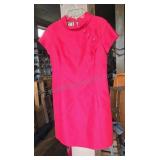 Jackie O  pink dress by Rona. Small holes on lower