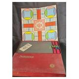 Vintage Parcheesi board game. Near perfect