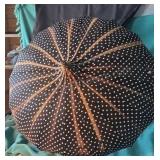 Vintage polkadot umbrella.
