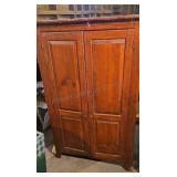 Armoire/storage cabinet. No knobs. 29ï¿½18ï¿½60.