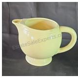 Ivory Fiesta ware pitcher.